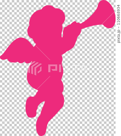 The cupid layout for valentine or love concept. 110668934