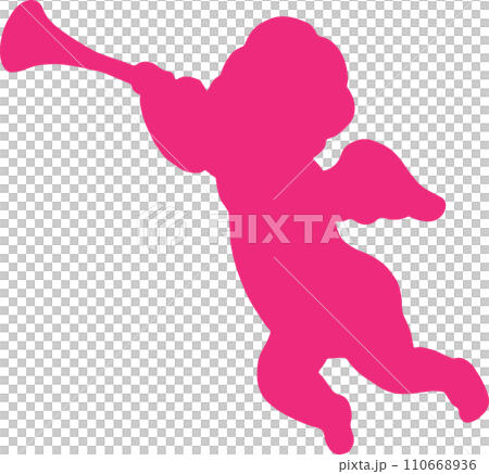 The cupid layout for valentine or love concept. 110668936