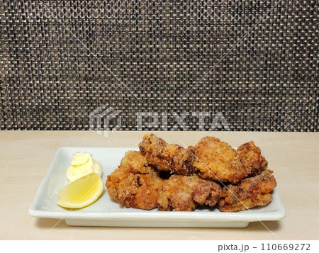 お手製の唐揚げ お手製の唐揚げ 110669272