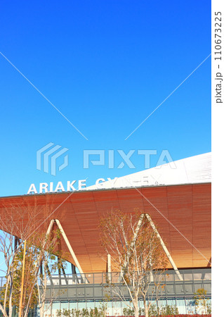 東京都江東区、有明展示場の風景 110673225