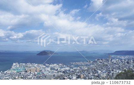 高松の市街地 2024年1月 110673732