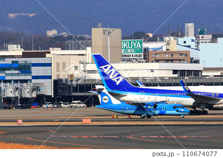 大阪国際空港　AMX　天草エアライン　離陸態勢 110674077
