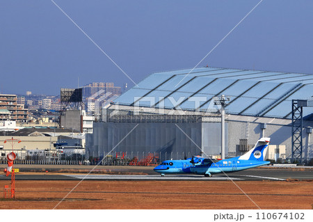 大阪国際空港　AMX　天草エアライン　離陸態勢 110674102