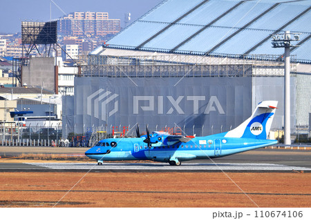 大阪国際空港 AMX 天草エアライン 離陸態勢 大阪国際空港 AMX 天草エアライン 離陸態勢 110674106