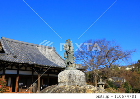般若寺 本堂と仏像 般若寺 本堂と仏像 110674781