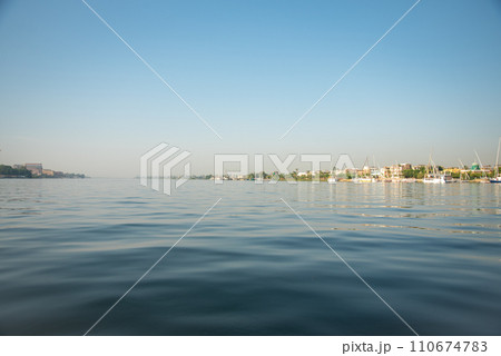 エジプトナイル川の雄大で美しい風景 110674783