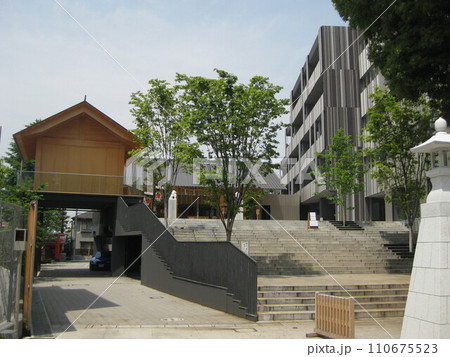 神楽坂 赤城神社境内 隈研吾 110675523