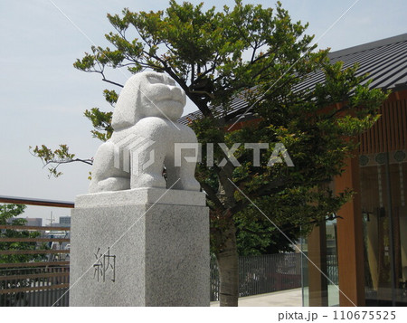 神楽坂 赤城神社の狛犬 隈研吾 神楽坂 赤城神社の狛犬 隈研吾 110675525
