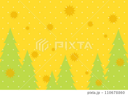 花粉　背景　イメージ　素材　ヨコ 110678860