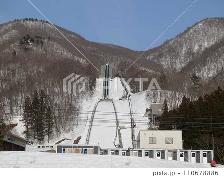 蔵王ジャンプ台　蔵王温泉スキー場　樹氷　霧氷　ロープウェイ　スカイケーブル 110678886