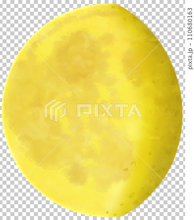 十八夜 リアルな月の満ち欠けのイラスト素材 十八夜 リアルな月の満ち欠けのイラスト素材 110680163