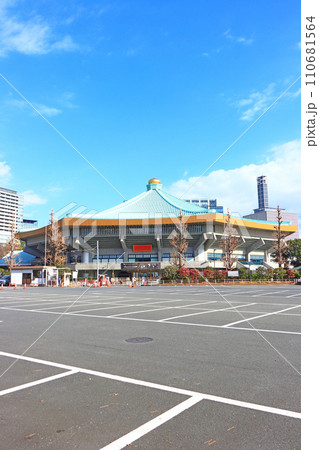 東京都千代田区、日本武道館の風景 東京都千代田区、日本武道館の風景 110681564