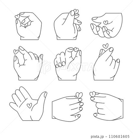 Big Hands With Small Hearts Line Big Hands With Small Hearts Line 110681605
