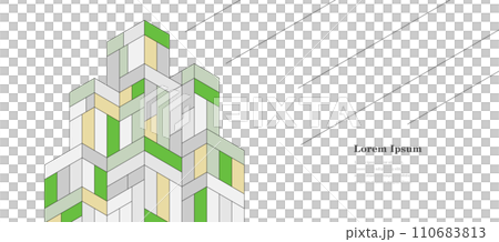 geometry abstract architecture technology business background geometry abstract architecture technology business background 110683813