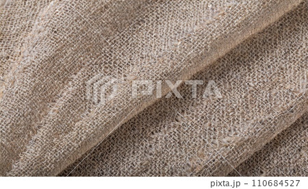 粗い布のテクスチャ　AI生成画像 110684527