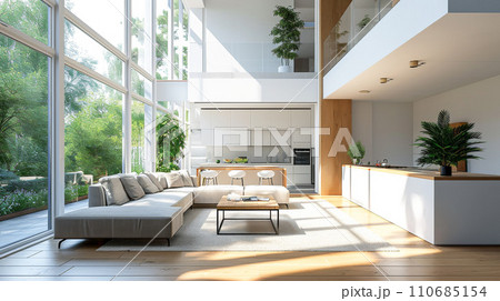 広いリビング 広いリビング 110685154