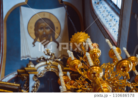 Russia, Vladimir 2.12.23: the orthodox church inside 110686578