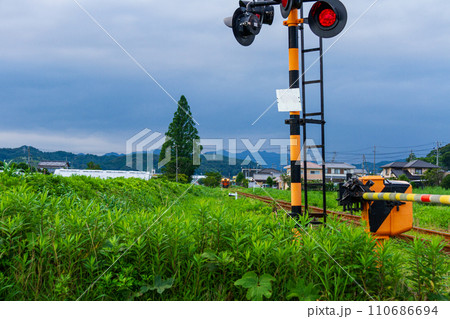 静岡県掛川市細谷 天竜浜名湖鉄道と沿線の風景 静岡県掛川市細谷 天竜浜名湖鉄道と沿線の風景 110686694