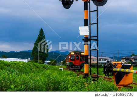 静岡県掛川市細谷 天竜浜名湖鉄道と沿線の風景 静岡県掛川市細谷 天竜浜名湖鉄道と沿線の風景 110686736