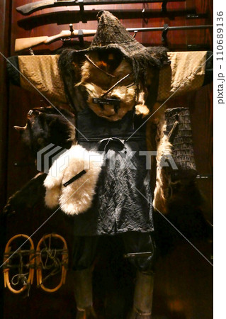 南部マタギのいで立ち 110689136