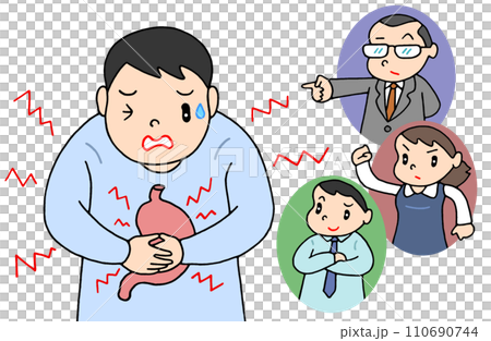 Illness/Disease - Stress gastritis, nervous gastritis, gastric ulcer 110690744