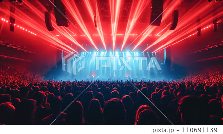 ライブに参加する人々 110691139