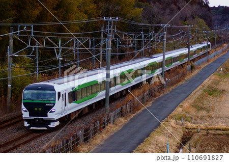 【E257系】よみうり旅行貸切列車成田山初詣号 【E257系】よみうり旅行貸切列車成田山初詣号 110691827