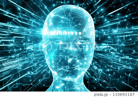 抽象的な人工知能のイメージ 抽象的な人工知能のイメージ 110693187