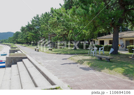隠岐の島町中村海水浴場の景色 隠岐の島町中村海水浴場の景色 110694106