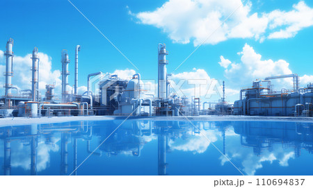 工業地帯のイメージ 110694837