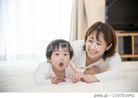 親子　乳児 110701042