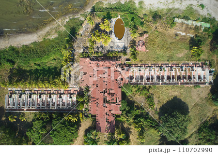 Abandoned big building 110702990