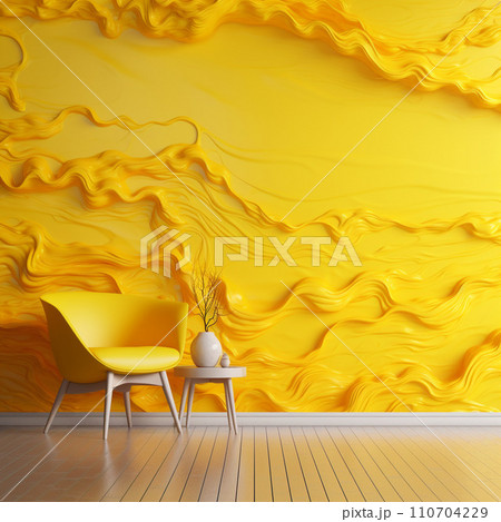黄色い壁の部屋 110704229