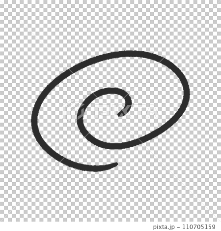 手書きの黒い二重丸 -  正解・とても良い・重要のイメージ素材 手書きの黒い二重丸 -  正解・とても良い・重要のイメージ素材 110705159