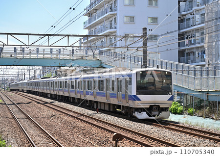 鉄道　JR東日本・常磐線　E531系　南柏駅 110705340