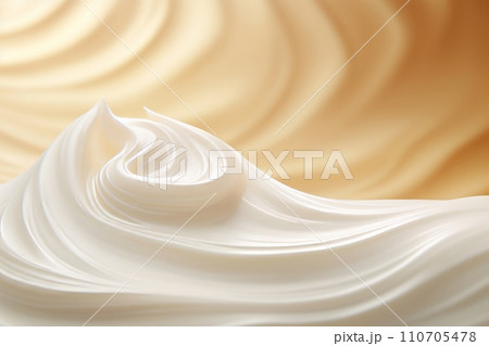 ホワイトチョコクリーム AI生成画像 AI画像 ホワイトチョコクリーム AI生成画像 AI画像 110705478