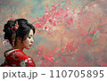 着物美人の背景画像_vol.01 110705895