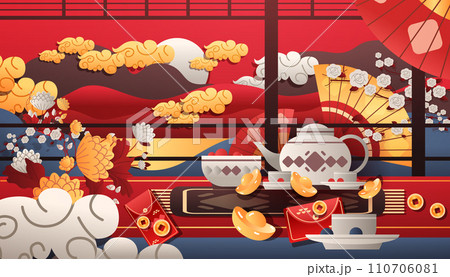 chinese new year greeting card asian flyer invitation poster horizontal chinese new year greeting card asian flyer invitation poster horizontal 110706081