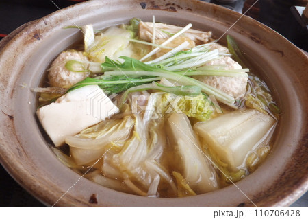 東京・両国で食べる「鳥つみれちゃんこ」 110706428