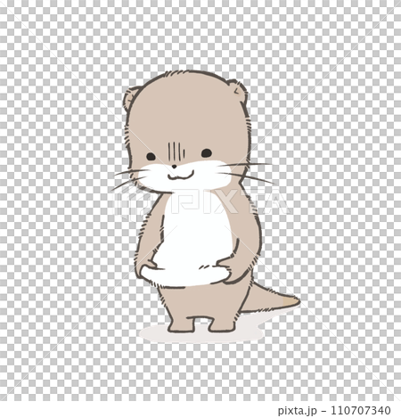 想要減肥肚子周圍的水獺 110707340