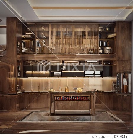 ホテル・家・建物・建築(クラシック・モダンなデザイン)AI生成 ホテル・家・建物・建築(クラシック・モダンなデザイン)AI生成 110708353