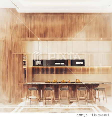 ホテル・家・建物・建築（クラシック・モダンなデザイン）AI生成 110708361