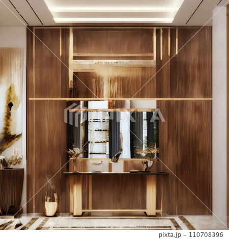 ホテル・家・建物・建築（クラシック・モダンなデザイン）AI生成 110708396