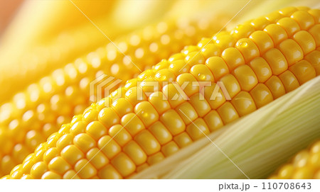 エコで美味しいトウモロコシ Corn delicious eco friendly AI生成画像 110708643