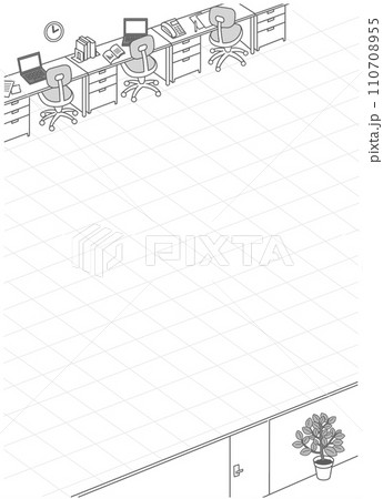 オフィス背景 110708955