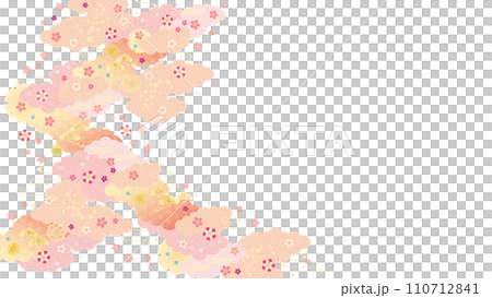 bg素材-さくら7-3 110712841