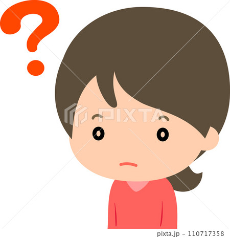 呆気にとられる女性 110717358