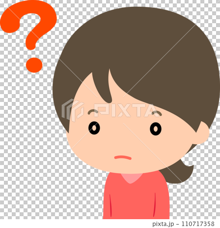 呆気にとられる女性 110717358