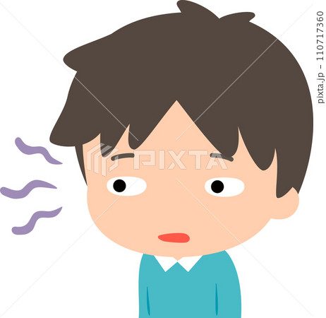 疑いの目で見る男性 疑いの目で見る男性 110717360