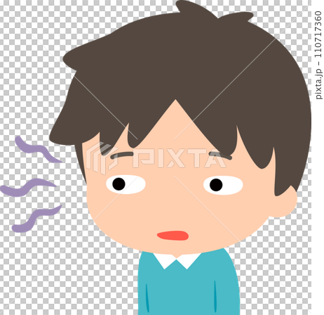 疑いの目で見る男性 疑いの目で見る男性 110717360